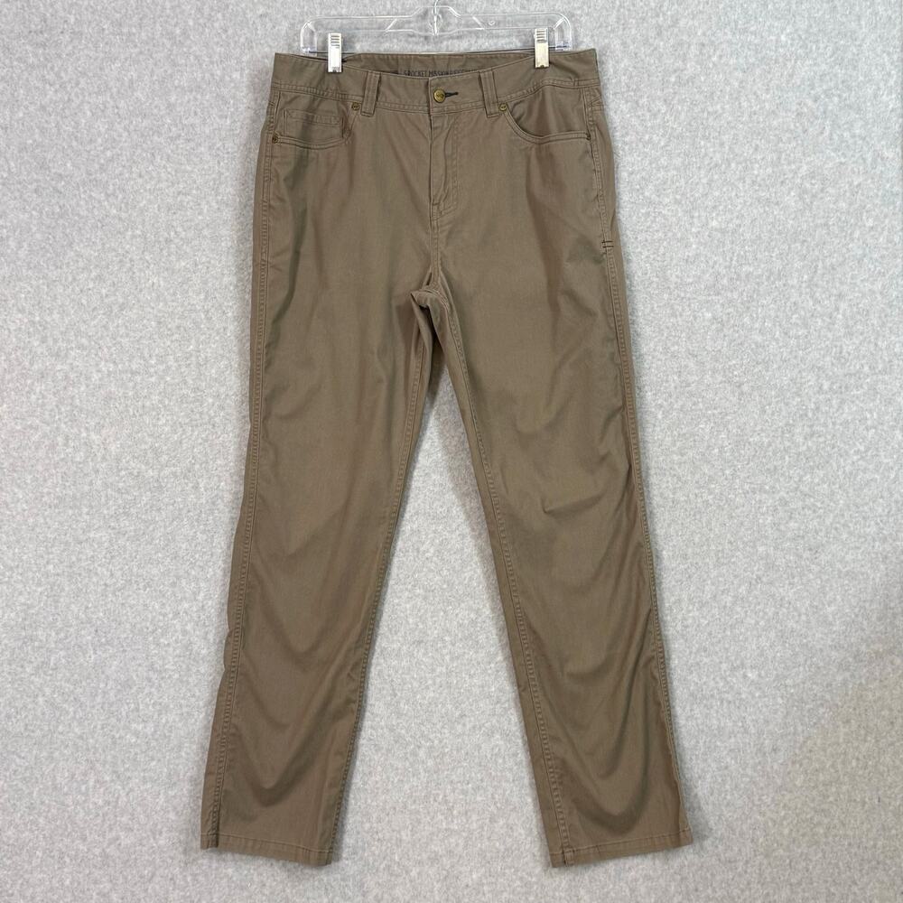 Toad & Co 5-Pocket Mission Ridge Pant Size 34x32 Lean Fit Organic Cotton Stretch